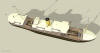 Suddahib ship Top view